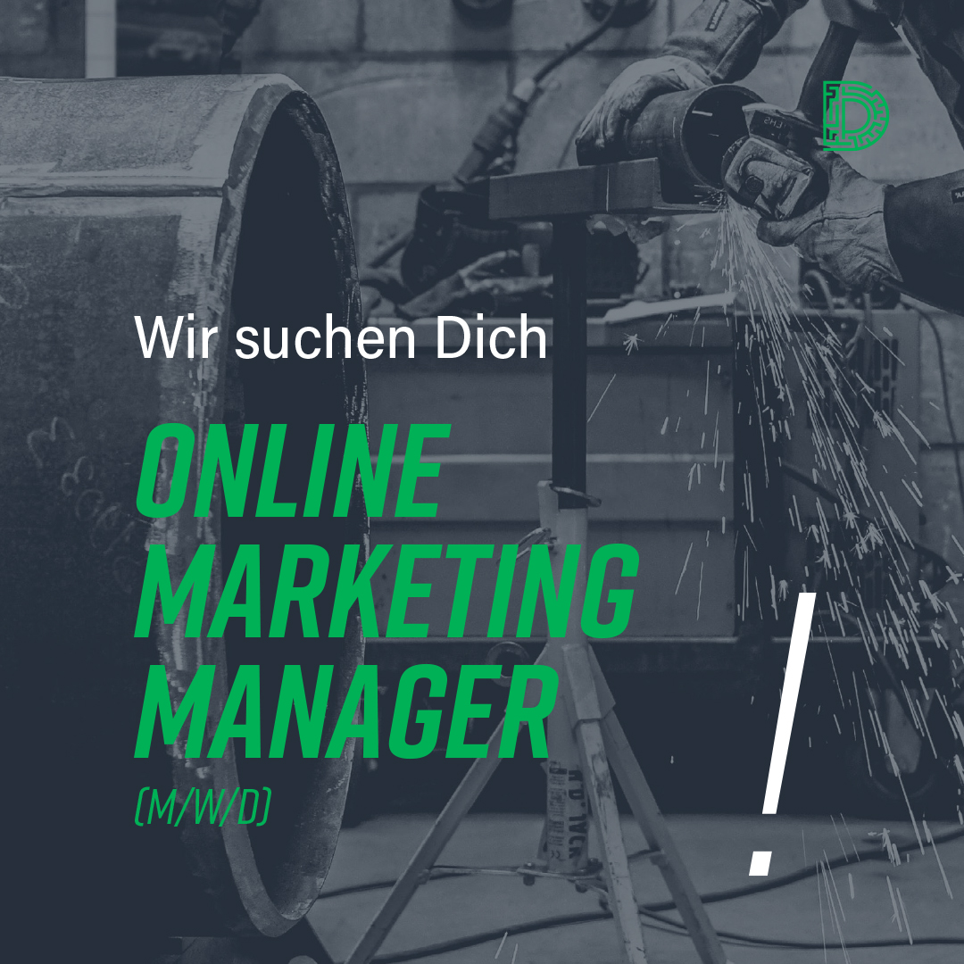 Gesucht! Online Marketing Manager (m/w/d)